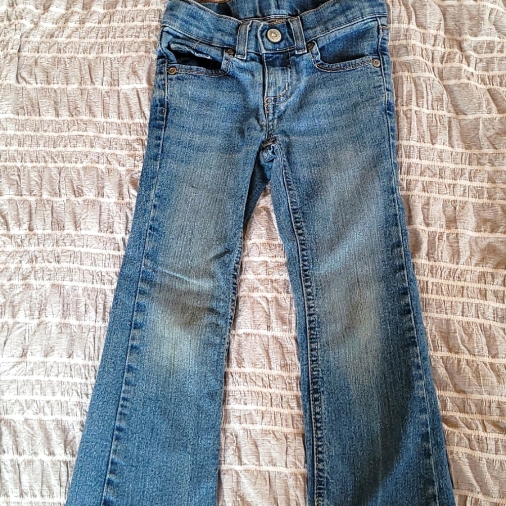 Girls bootcut jeans